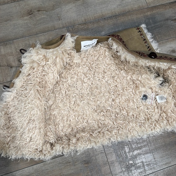 Isabel Marant Clemencia embroidered fleece vest - Picture 5 of 9